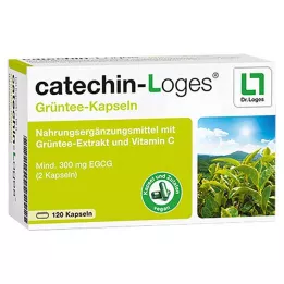 CATECHIN-Cápsulas de té verde Loges, 120 cápsulas