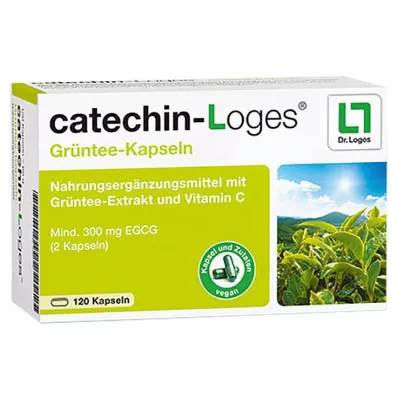 CATECHIN-Cápsulas de té verde Loges, 120 cápsulas