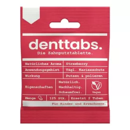 DENTTABS Fresa infantil sin flúor, 125 uds