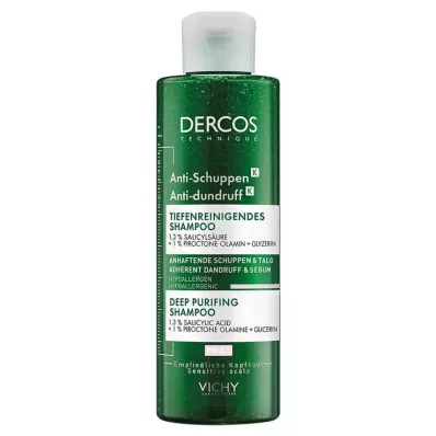 VICHY DERCOS Solución anticaspa K Pump, 250 ml