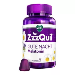 WICK ZzzQuil Buenas Noches Gomas Blandas, 60 uds