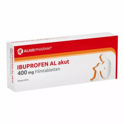 IBUPROFEN AL 400 mg comprimidos recubiertos con película, 50 unidades
