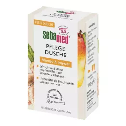 SEBAMED Ducha de cuidados con mango &amp; Jengibre sólido, 100 g