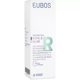 EUBOS KÜHL &amp; KLAR Crema intensiva antienrojecimiento, 30 ml