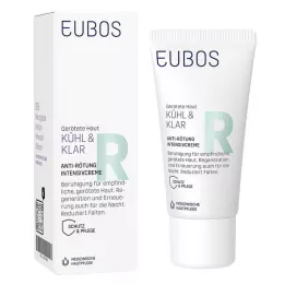 EUBOS KÜHL &amp; KLAR Crema intensiva antienrojecimiento, 30 ml