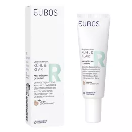 EUBOS KÜHL &amp; KLAR Antienrojecimiento CC Crema LSF 50, 30 ml