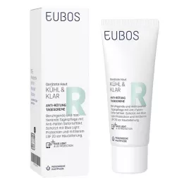 EUBOS KÜHL &amp; KLAR Crema de día antienrojecimiento LSF 20, 40 ml