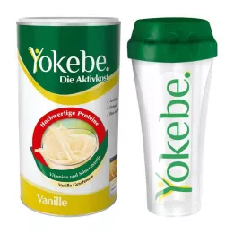 YOKEBE Primer envase de polvo NF2 sin lactosa de vainilla, 500 g