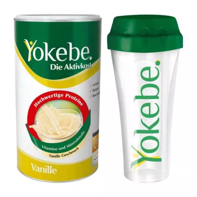 YOKEBE Primer envase de polvo NF2 sin lactosa de vainilla, 500 g