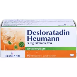 DESLORATADIN Heumann 5 mg comprimidos recubiertos con película, 50 uds