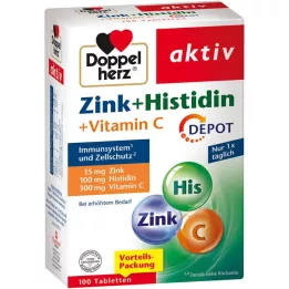 DOPPELHERZ Zinc+Histidina Depot Comprimidos activos, 100 unid