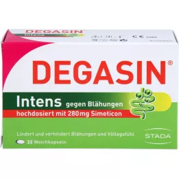 DEGASIN cápsulas blandas intensivas de 280 mg, 32 unidades