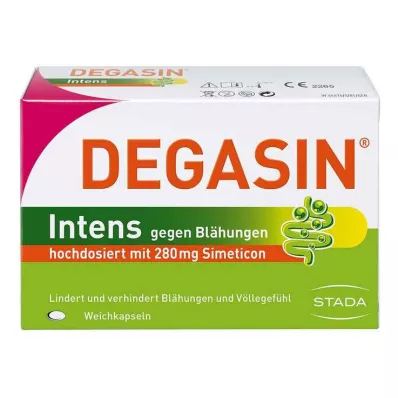 Degasin Intens 280 mg cápsulas blandas, 32 piezas