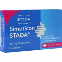 SIMETICON STADA 280 mg cápsulas blandas, 16 uds