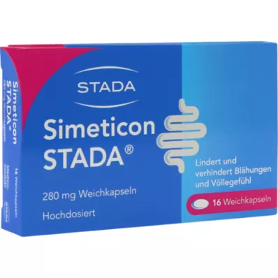SIMETICON STADA 280 mg cápsulas blandas, 16 uds