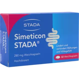 SIMETICON STADA 280 mg cápsulas blandas, 32 uds