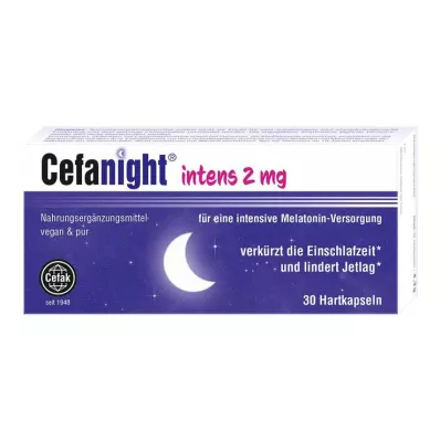 CEFANIGHT cápsulas duras intensivas de 2 mg, 30 unidades