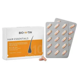 Cápsulas de micronutrientes Bio-H-Tin Hair Essentials, 30 piezas