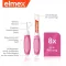 ELMEX Cepillos interdentales ISO tamaño 0 0,4 mm rosa, 8 uds