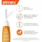 ELMEX Cepillos interdentales ISO tamaño 1 0,45 mm naranja, 8 uds