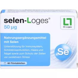 SELEN-LOGES 50 µg comprimidos recubiertos con película, 60 uds