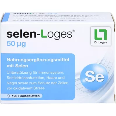 SELEN-LOGES 50 µg comprimidos recubiertos con película, 120 uds