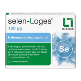 SELEN-LOGES 100 μg comprimidos recubiertos con película, 120 unidades