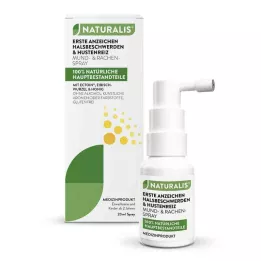 NATURALIS Spray para boca y garganta, 20 ml