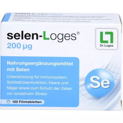 SELEN-LOGES 200 µg comprimidos recubiertos con película, 120 uds