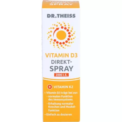 DR.THEISS Vitamina D3 Direct Spray, 20 ml