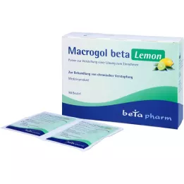 MACROGOL beta Lemon Plv.z.Her.e.e.Ls.zum Einnehmen, 10 uds