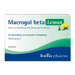MACROGOL beta Lemon Plv.z.Her.e.e.Ls.zum Einnehmen, 10 uds