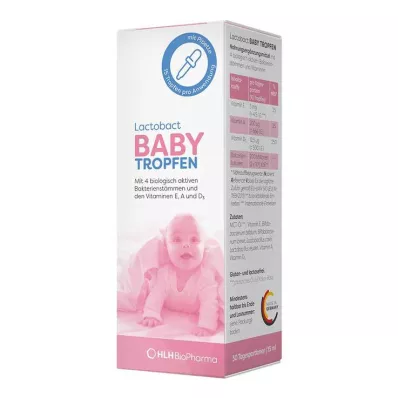 Gotas para bebés Lactobact, 15 ml