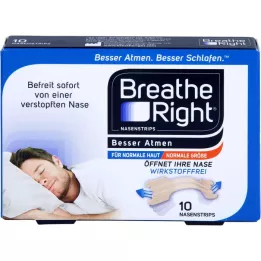 BESSER Tapón nasal Breathe Breathe Right beige normal, 10 uds
