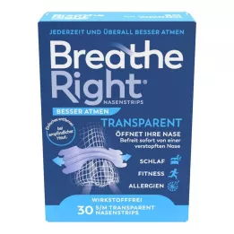 BESSER Respira Respira Derecho nasal pl. transp. normal, 30 uds