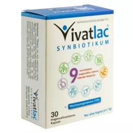 VIVATLAC SYNBIOTIKUM cápsulas con cubierta entérica, 30 unidades