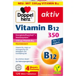 DOPPELHERZ Vitamina B12 350 comprimidos, 120 uds