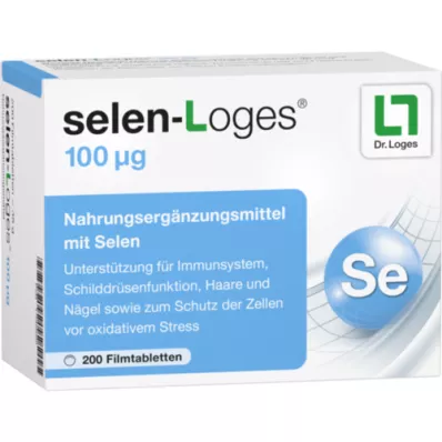 SELEN-LOGES 100 μg comprimidos recubiertos con película, 200 unidades