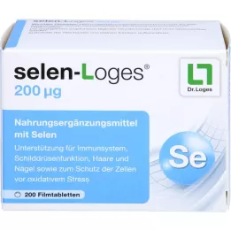 SELEN-LOGES 200 µg comprimidos recubiertos con película, 200 uds