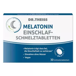 DR.THEISS Melatonina pastillas para dormir, 30 uds