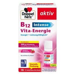 DOPPELHERZ B12 Intense Vita-Energie Trinkfl., 18 uds