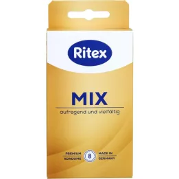 RITEX Preservativos mixtos, 8 unidades