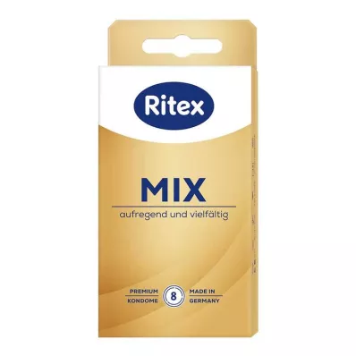 RITEX Preservativos mixtos, 8 unidades RITEX Preservativos mixtos, 8 unidades