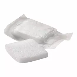 LIGASANO venda blanca 1x5x5 cm estéril, 10 uds