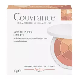 AVENE Couvrance Mosaic Polvo natural con esponja, 10 g
