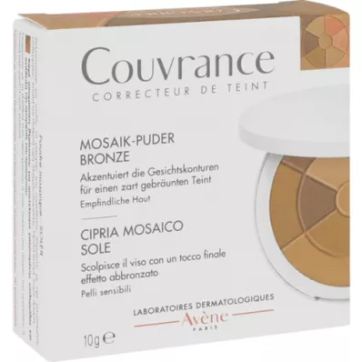 AVENE Couvrance Mosaico Polvo bronce con esponja, 10 g