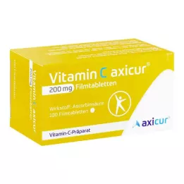 VITAMIN C AXICUR 200 mg comprimidos recubiertos con película, 100 uds