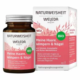 WELEDA Natural Wisdom My Hair Pestañas&amp;Uñas Kps, 46 uds