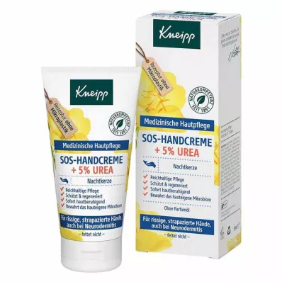 KNEIPP SOS-Crema de manos+5% Urea Onagra, 50 ml
