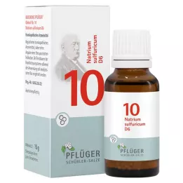 [10 natrium sulphuricum D 6 glob., 15 g